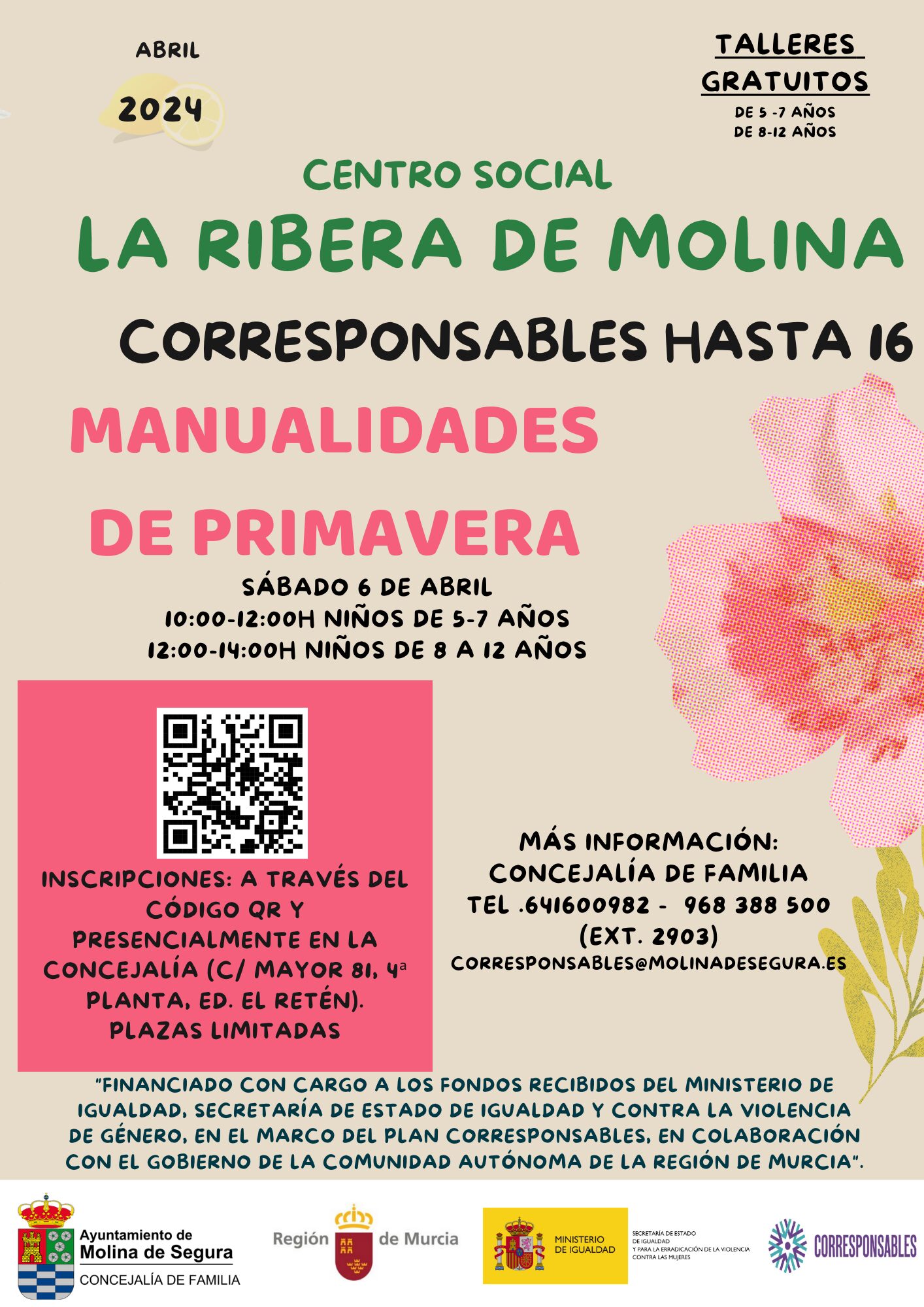 Taller Corresponsables La Ribera de Molina
