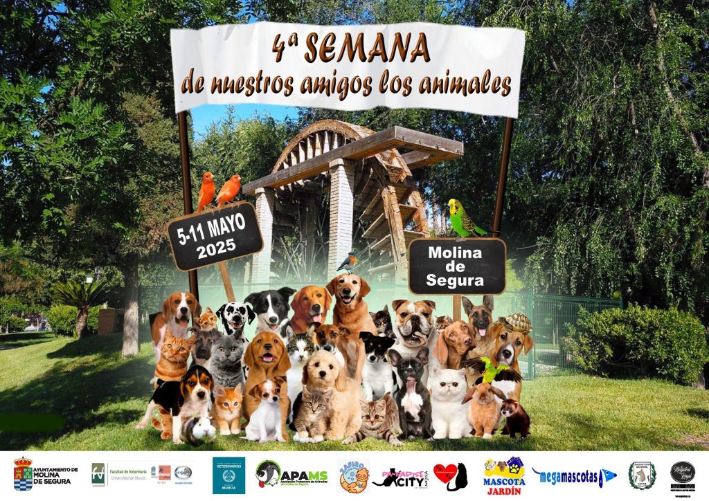 Salud Molina Semana 'Nuestros amigos los animales' 2025 CARTEL