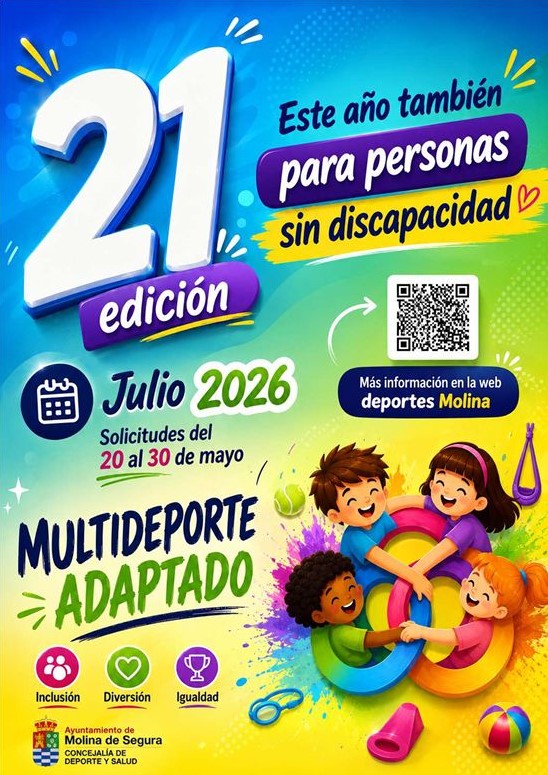 Deporte Molina Multideporte Adaptado 2026 CARTEL