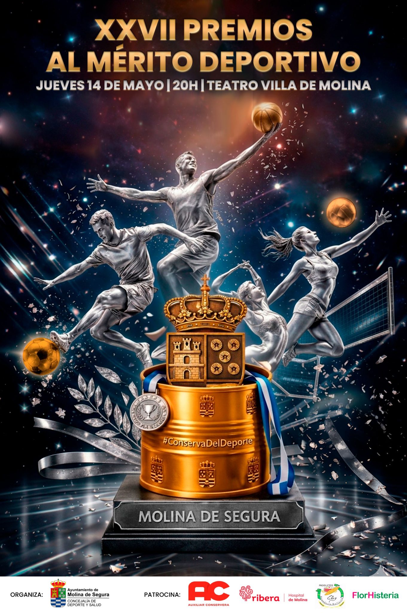Deporte Molina Premios al Mérito Deportivo 2025 Gala CARTEL